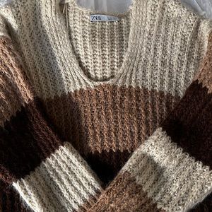 Oversized chunky sweater